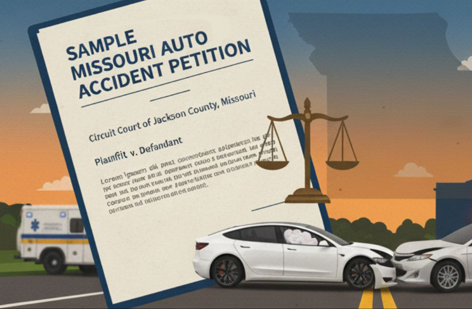 Sample Missouri Auto Accident Petition