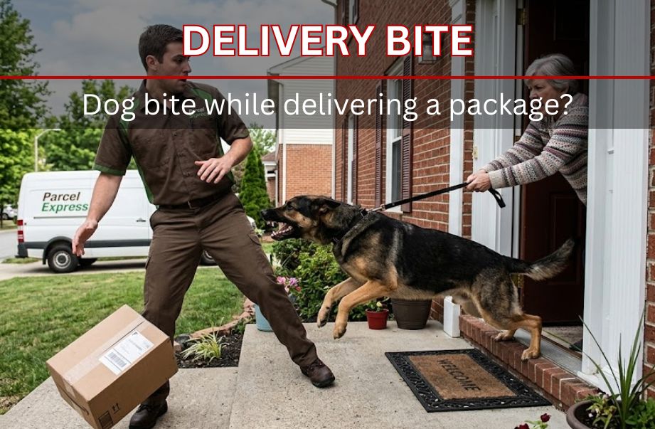 What To Do After a Dog Bite During a Package Delivery?
