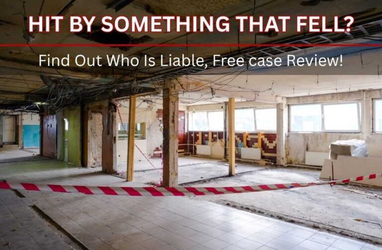 Falling Object Premises Liability Claims lawyer