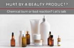 cosmetic product skin injury lawyer
