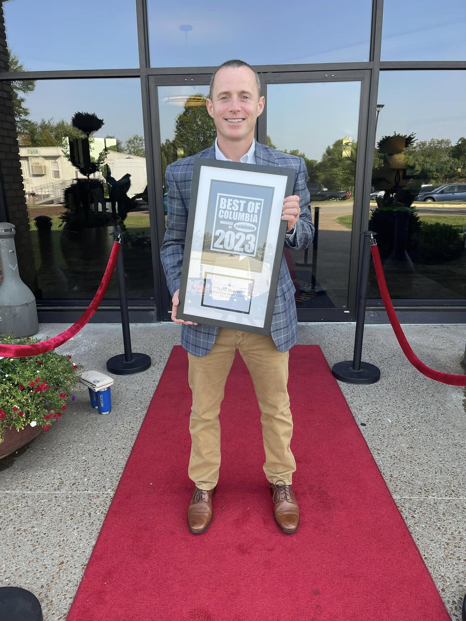 Tyson Mutrux, Best of Columbia 2023 — Mutrux Firm Injury Lawyers
